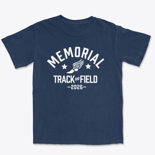 Memorial Middle School Track and Field Premium Heavyweight T-shirt