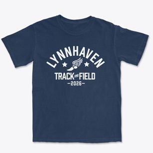 Lynnhaven Middle School Track and Field Premium Heavyweight T-shirt
