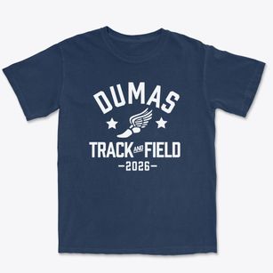 Dumas Elementary School Track and Field Premium Heavyweight T-shirt