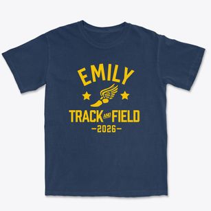Emily Ticasuk Brown Elementary School Track and Field Premium Heavyweight T-shirt