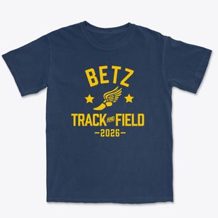 Betz Elementary School Track and Field Premium Heavyweight T-shirt