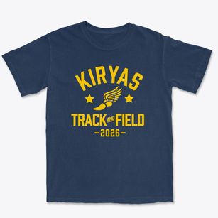 Kiryas Joel Village School Track and Field Premium Heavyweight T-shirt