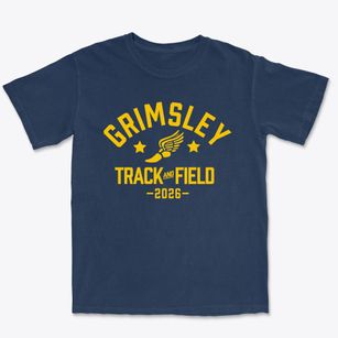 Grimsley High School Track and Field Premium Heavyweight T-shirt