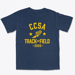 Chester Charter School Of The Arts Track and Field Premium Heavyweight T-shirt