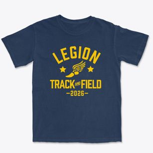 Legion Collegiate Academy Track and Field Premium Heavyweight T-shirt