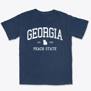  Georgia Slogan Premium Heavyweight T-shirt