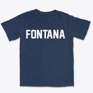 Fontana California Classic Block Premium Heavyweight T-shirt