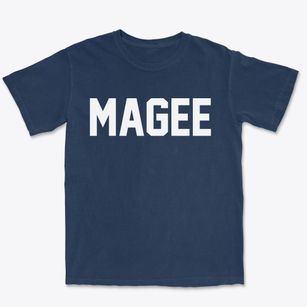 Magee Mississippi Classic Block Premium Heavyweight T-shirt