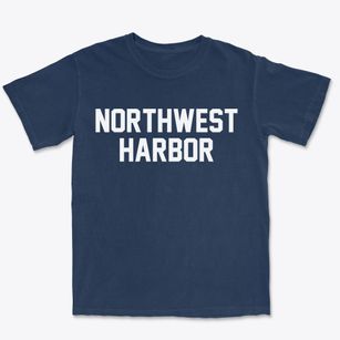 Northwest Harbor New York Classic Block Premium Heavyweight T-shirt