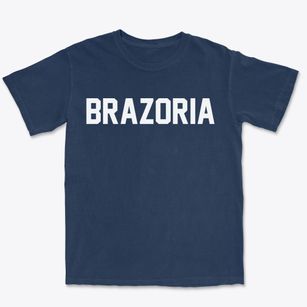 Brazoria Texas Classic Block Premium Heavyweight T-shirt