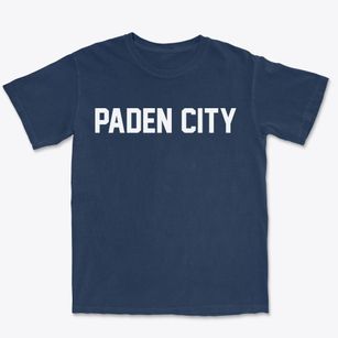 Paden City West Virginia Classic Block Premium Heavyweight T-shirt
