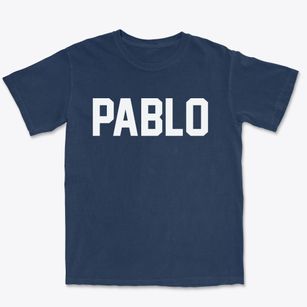 Pablo Montana Classic Block Premium Heavyweight T-shirt