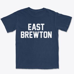 East Brewton Alabama Classic Block Premium Heavyweight T-shirt