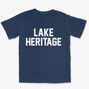 Lake Heritage Pennsylvania Classic Block Premium Heavyweight T-shirt