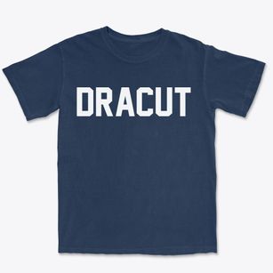 Dracut Massachusetts Classic Block Premium Heavyweight T-shirt