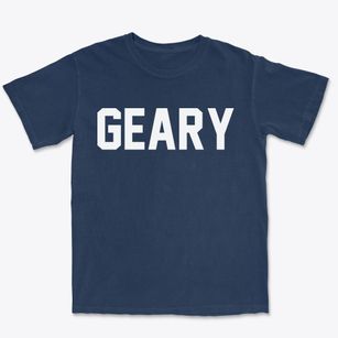 Geary Oklahoma Classic Block Premium Heavyweight T-shirt