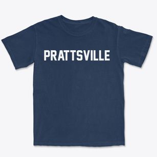 Prattsville New York Classic Block Premium Heavyweight T-shirt