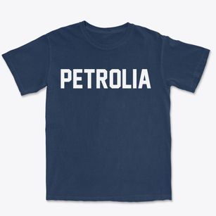 Petrolia Texas Classic Block Premium Heavyweight T-shirt