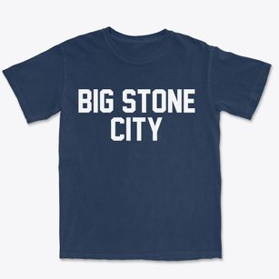 Big Stone City South Dakota Classic Block Premium Heavyweight T-shirt