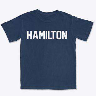 Hamilton North Carolina Classic Block Premium Heavyweight T-shirt