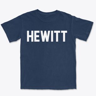 Hewitt Texas Classic Block Premium Heavyweight T-shirt