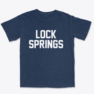 Lock Springs Missouri Classic Block Premium Heavyweight T-shirt