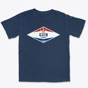 Guin Alabama Diamond Star Premium Heavyweight T-shirt