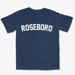 Roseboro North Carolina Classic Curve Premium Heavyweight T-shirt