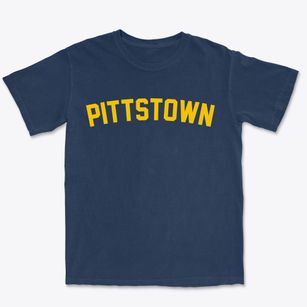 Pittstown New York Classic Curve Premium Heavyweight T-shirt