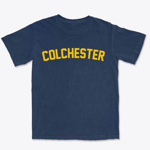 Colchester Connecticut Classic Curve Premium Heavyweight T-shirt