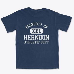 Herndon Virginia Athletic Dept Premium Heavyweight T-shirt