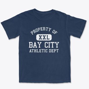 Bay City Texas Athletic Dept Premium Heavyweight T-shirt