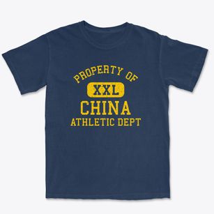 China Texas Athletic Dept Premium Heavyweight T-shirt