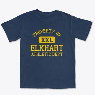 Elkhart Illinois Athletic Dept Premium Heavyweight T-shirt