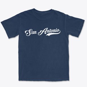 San Antonio Texas Vintage Team Premium Heavyweight T-shirt