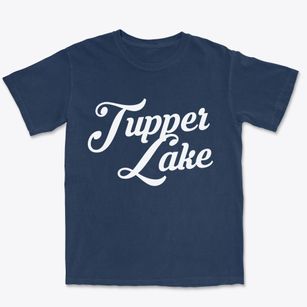 Tupper Lake New York Vintage Team Premium Heavyweight T-shirt