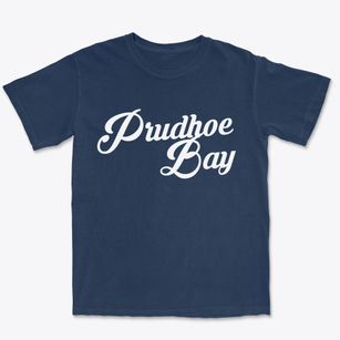 Prudhoe Bay Alaska Vintage Team Premium Heavyweight T-shirt