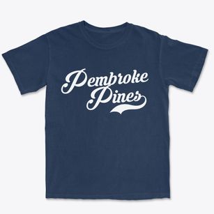 Pembroke Pines Florida Vintage Team Premium Heavyweight T-shirt