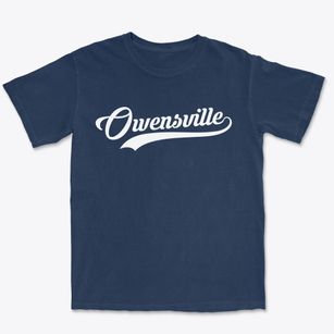 Owensville Indiana Vintage Team Premium Heavyweight T-shirt
