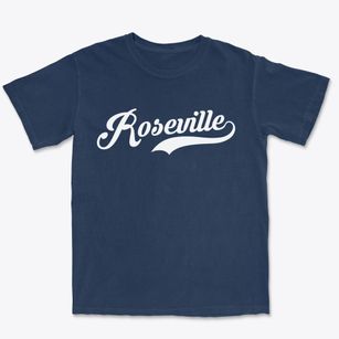 Roseville California Vintage Team Premium Heavyweight T-shirt