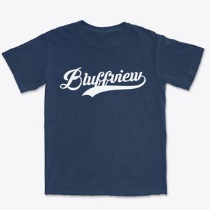 Bluffview Wisconsin Vintage Team Premium Heavyweight T-shirt