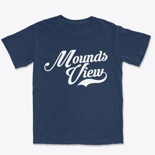 Mounds View Minnesota Vintage Team Premium Heavyweight T-shirt