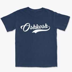 Oshkosh Wisconsin Vintage Team Premium Heavyweight T-shirt