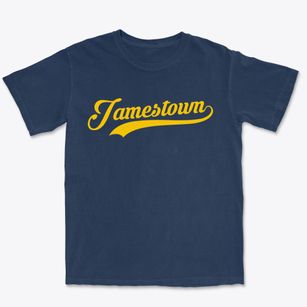 Jamestown Rhode Island Vintage Team Premium Heavyweight T-shirt