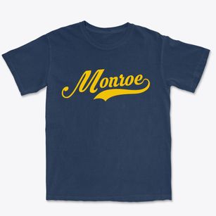 Monroe North Carolina Vintage Team Premium Heavyweight T-shirt