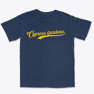 Cypress Gardens Florida Vintage Team Premium Heavyweight T-shirt
