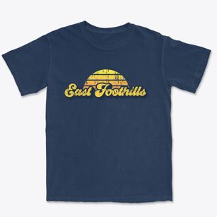 East Foothills California Sublime Sunset Premium Heavyweight T-shirt