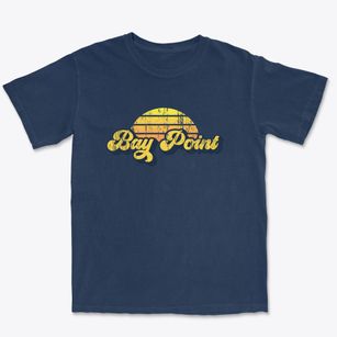 Bay Point California Sublime Sunset Premium Heavyweight T-shirt