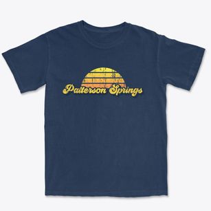 Patterson Springs North Carolina Sublime Sunset Premium Heavyweight T-shirt