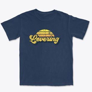 Levering Michigan Sublime Sunset Premium Heavyweight T-shirt